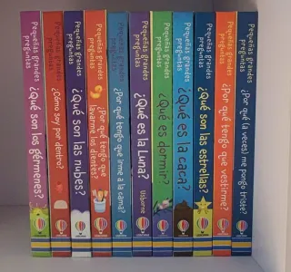 11 Libros Colección: Pequeñas grandes preguntas 