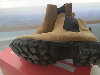 Botines niña beige/marrón talla 35