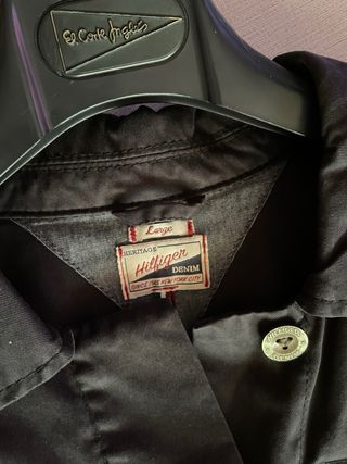 Cazadora Tommy Hilfiger Negra Mujer