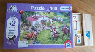 Puzzle 100 piezas Schleich Horse Club
