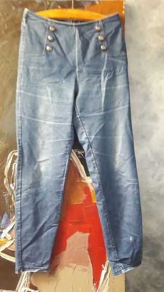 Pantalón premamá vaquero Calzedonia