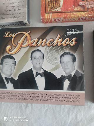 Lote 5 CDs dobles: guitarra Española, Edith Piaf, 