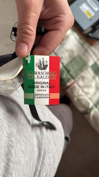 Máscara Peste Veneciana Beige