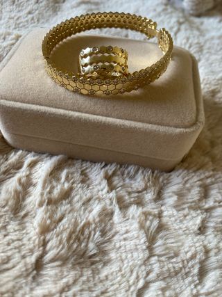 Pulsera y Anillo Oro 18k
precio no negociable 