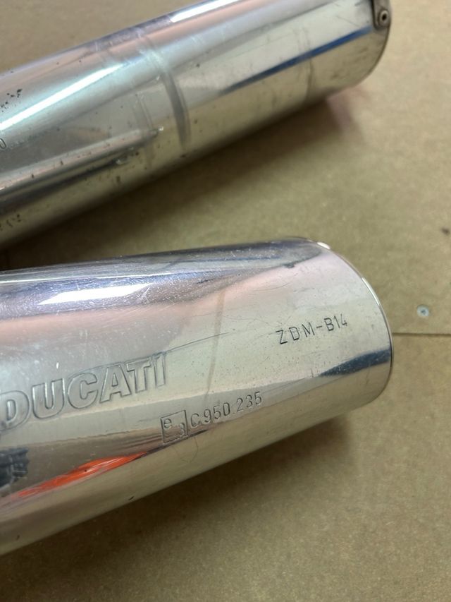 Escape Termignoni Ducati 998 Completo