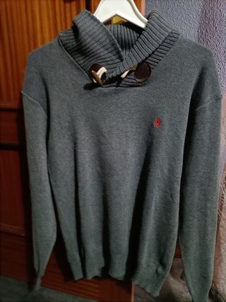 Jersey Polo Ralph Lauren gris Talla L