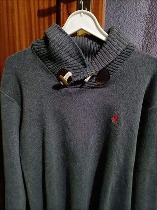 Jersey Polo Ralph Lauren gris Talla L