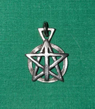 Colgante de plata Estrella de Marruecos 