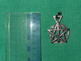 Colgante de plata Estrella de Marruecos 