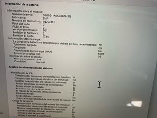 MacBook Pro 2018 15,4” 512GB Plata
