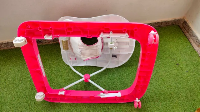 Rollator infantil rosa