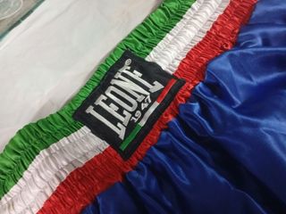 Pantalón boxeo Leone azul multicolor