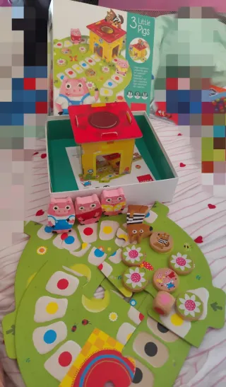 Juego de mesa Los 3 Cerditos Goula