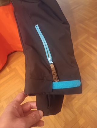 Chaqueta OOSC verde y naranja