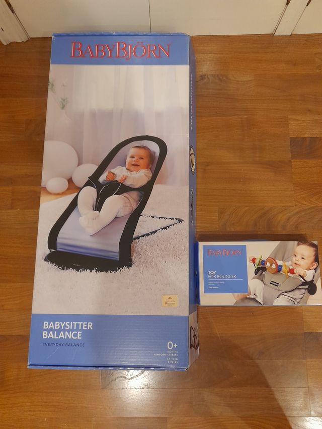 Maca BabyBjorn 3 pos. plegable ergonómica