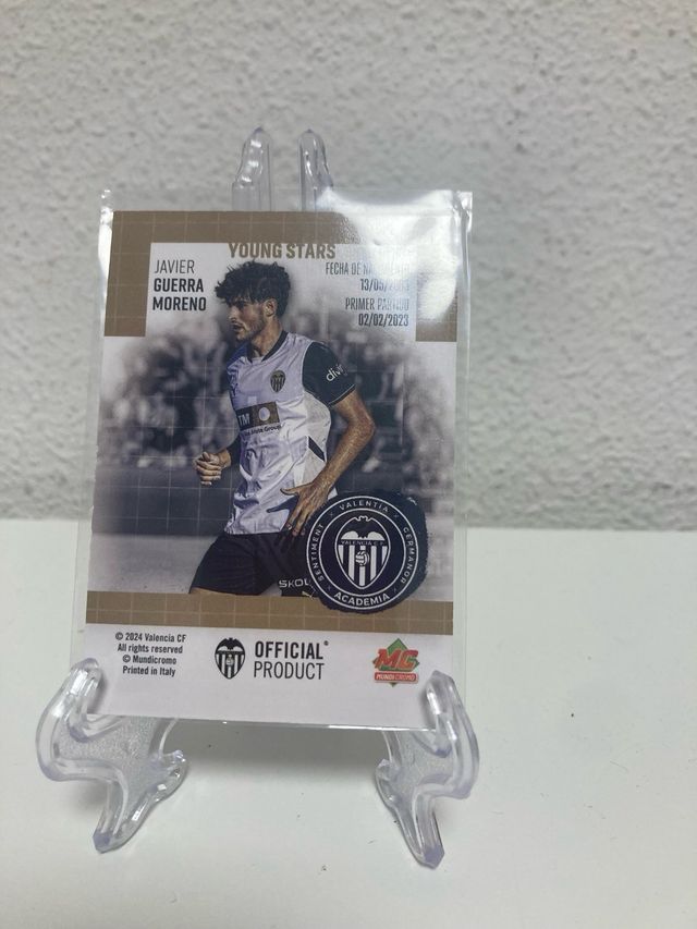 Carta Javi Guerra Firmada Mundicromo