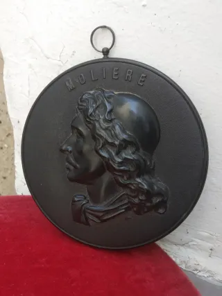 🇨🇵Medalla francesa Moliere dramaturgo baquelita