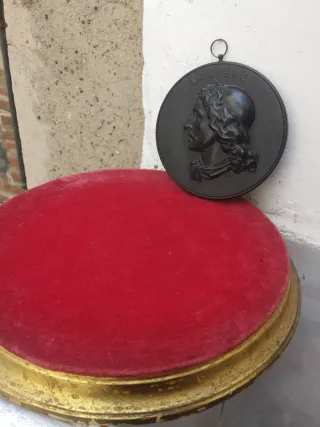 🇨🇵Medalla francesa Moliere dramaturgo baquelita