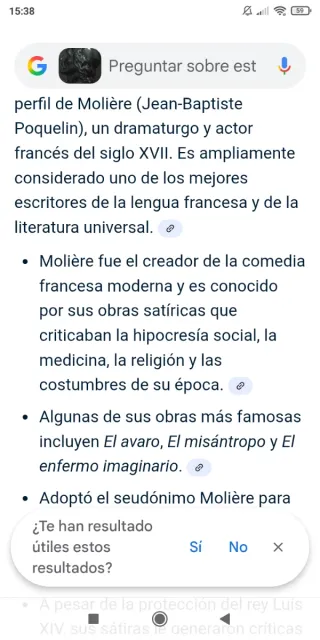 🇨🇵Medalla francesa Moliere dramaturgo baquelita