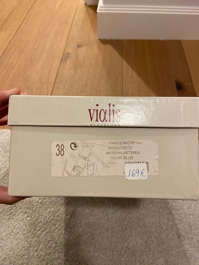 Sandalias Vialis Azul