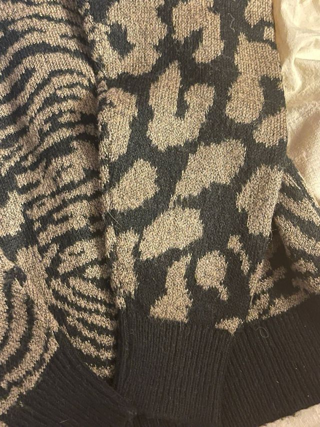 Maglione donna animalier