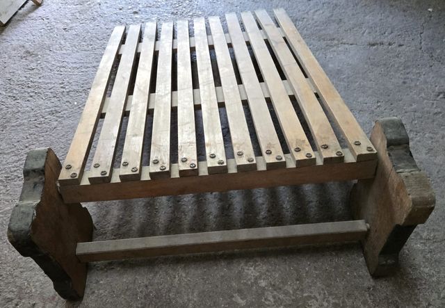 Trampolín Gimnasia de salto Antiguo Madera