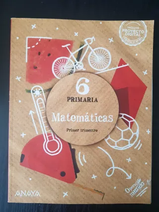 Lote 3 libros de Matemáticas 6