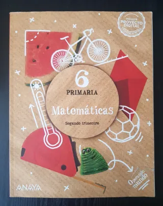 Lote 3 libros de Matemáticas 6
