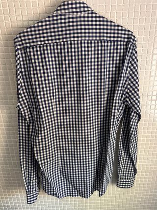 Camisa cuadros Zara Talla M