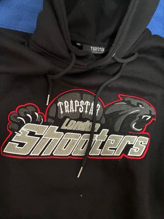 Sudadera Trapstar negro y rojo