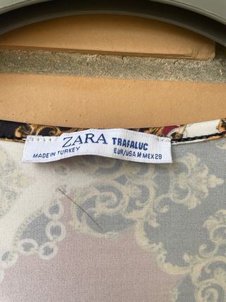 Body estampado Zara manga larga