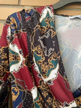 Body estampado Zara manga larga