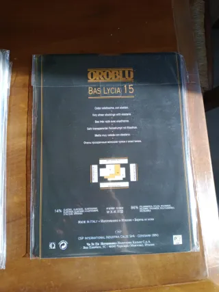 Autoreggenti Oroblu Bas Lycia 15 S Moka