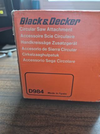 Accesorio Sierra Circular Black & Decker