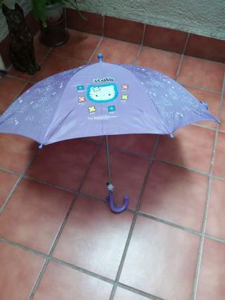 Paraguas infantil morado