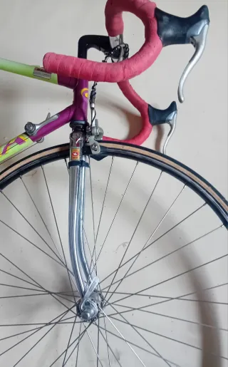 Bici da corsa Ganna acciaio 