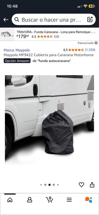 Funda para autocaravana Maypole MP9425