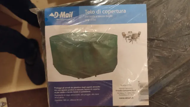 Telo copertura D-Mail per tavolo tondo