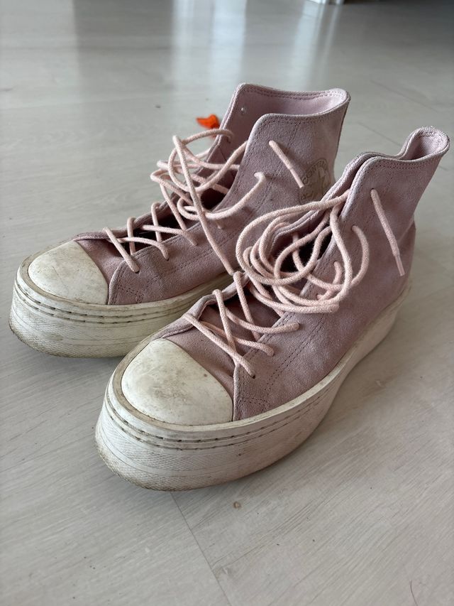 Converse Plataforma Ante Rosa T.40