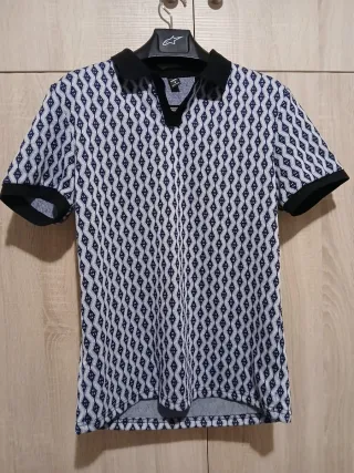 Camiseta Polo Estampada
