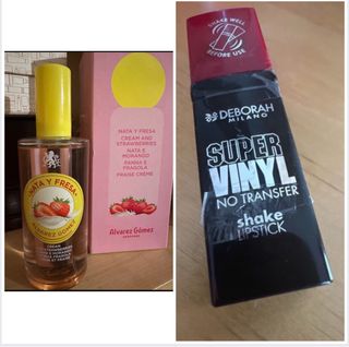 Pack Colonia Nata y Fresa + Labial Super Vinyl
