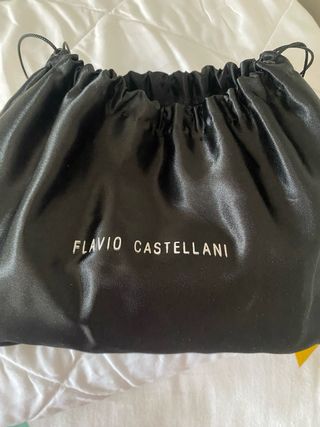 Abito Flavio Castellani in seta color ciclamino