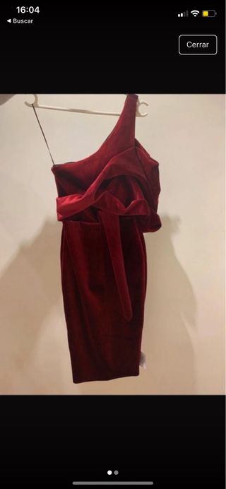 Vestido rojo de fiesta