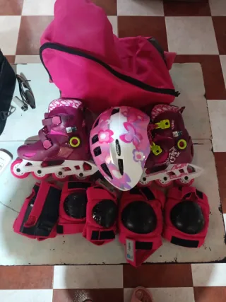 Patines Oxelo Talla 30-32 Nuevos