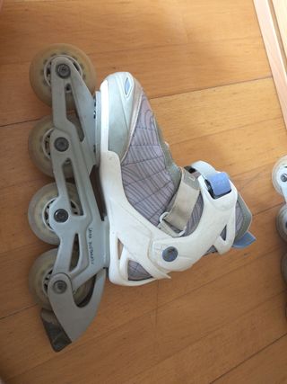 Patines en línea 4 ruedas 2 mano