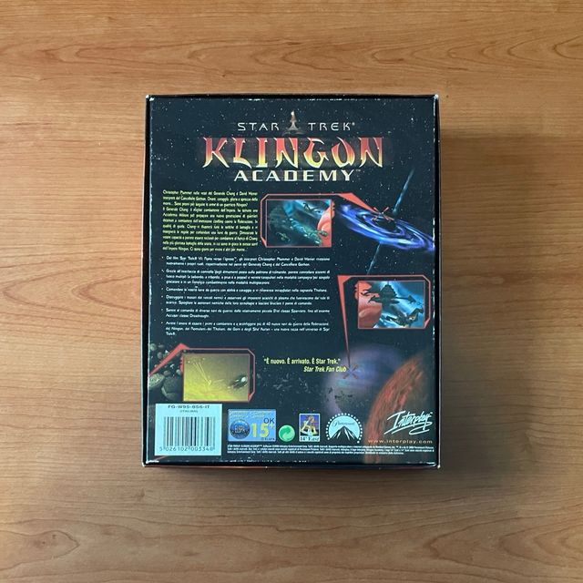 Star Trek Klingon Academy Videogame