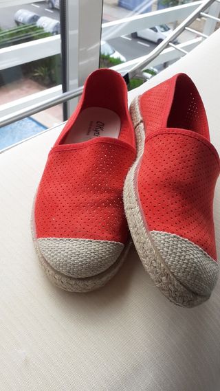 Okyku Esparteñas Rojas Talla 38