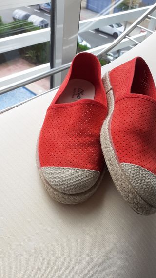 Okyku Esparteñas Rojas Talla 38