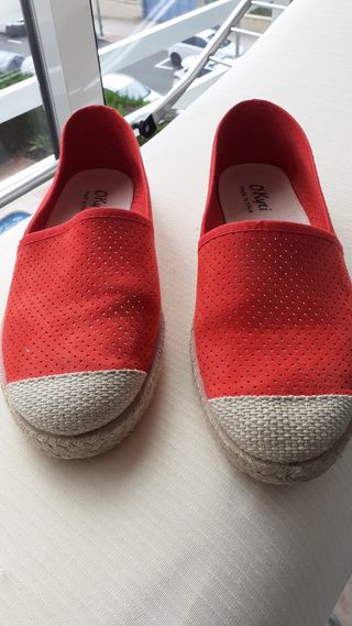 Okyku Esparteñas Rojas Talla 38