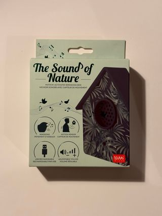 Caixa de Som Pássaros Legami The Sound of Nature